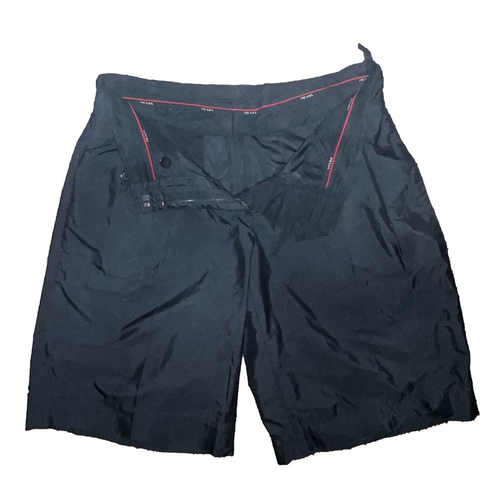 Vintage Y2K Prada nylon midi short size 38 IT 2 US